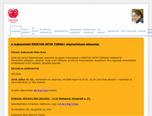 Tablet Screenshot of intimtorna-trening.hu